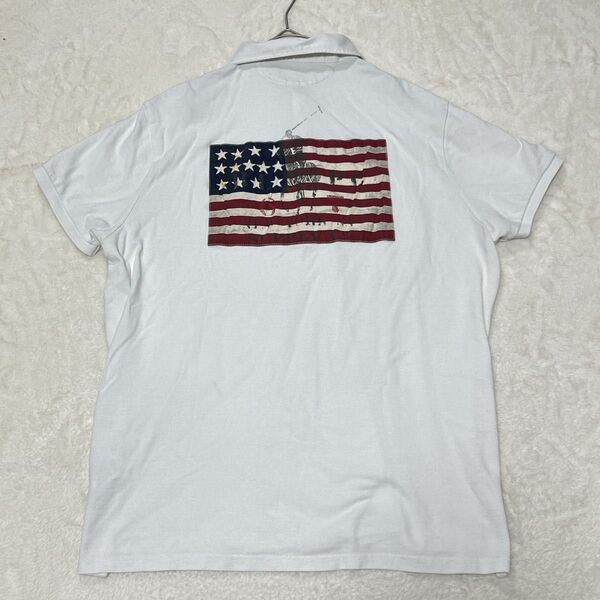 ポロラルフローレン ポロシャツ ラガーシャツ 半袖 USA ビッグポニー XL