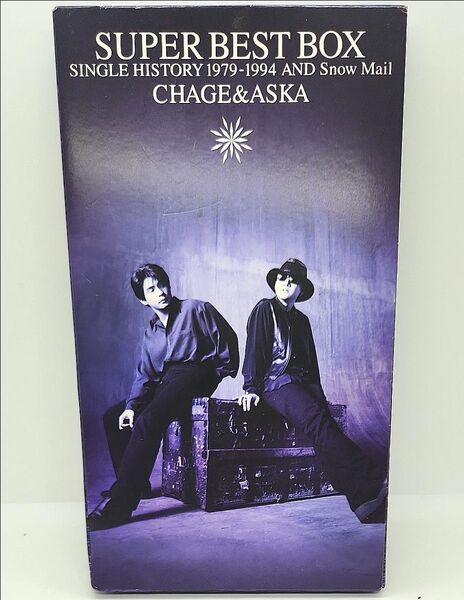 CHAGE & ASKA CD SUPER BEST BOX SINGLE HISTORY 1979-1994 ベスト チャゲアス
