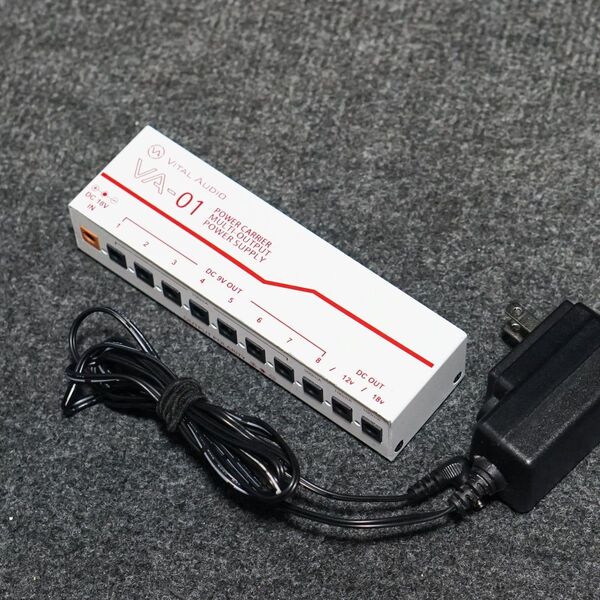 VITAL AUDIO VA-01 マルチ出力電源供給装置 パワーサプライ エフェクター