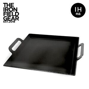 新品 THE IRON FIELD GEAR ホーロー鉄板 黒 タキビーキャン