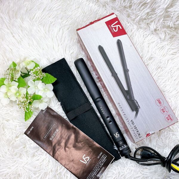 未使用級 VSI-1019/KJ ヴィダルサスーン ヘアアイロン ストレート