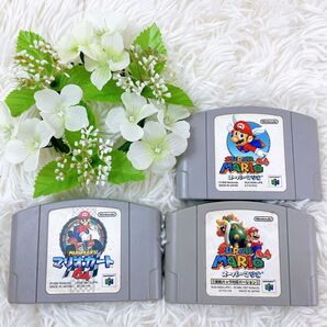 良品 Nintendo64 マリオ 3点セット