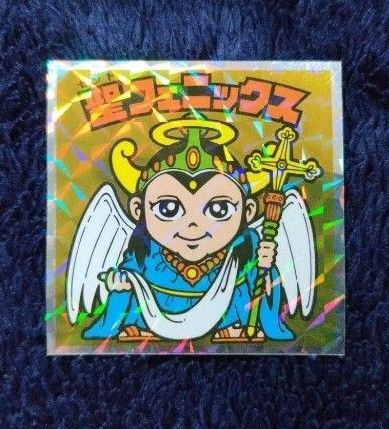 美品☆ロッテ☆ヘッドだらけのビックリマンチョコ☆ヘッドだらけのビックリマン No.5 聖フェニックス☆40th☆40周年 シール