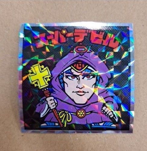美品★ヘッドだらけのビックリマン ビックリマンチョコ 03 スーパーデビル ビックリマンシール 悪魔vs天使 ヘッド