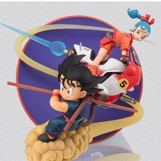 プレミアムバンダイ限定 ドラゴンボール フィギュアーツZERO 孫悟空&ブルマ フィギュア 輸送箱未開封 DRAGON BALL