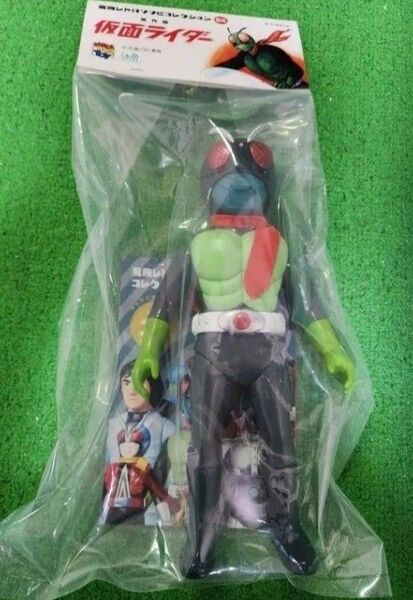原作版 仮面ライダー (設定画カラー・マスク取れ仕様) 東映レトロソフビコレクション ソフビ メディコム・トイ MEDICOM