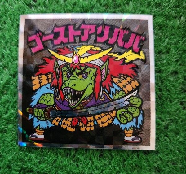 【美品】 No.22 ゴーストアリババ ヘッドだらけの ビックリマン キラ 悪魔VS天使 40th ロッテ シール ヘッド