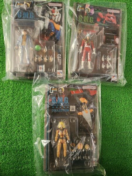 G.M.G. COLLECTION 機動戦士ガンダム 地球連邦軍 アムロ・レイ セイラ・マス ジオン公国軍 シャア・アズナブル