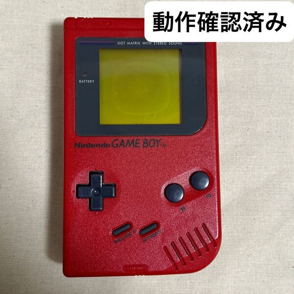 ゲームボーイ ブロス レッド Nintendo 任天堂 初代 GAMEBOY ニンテンドー