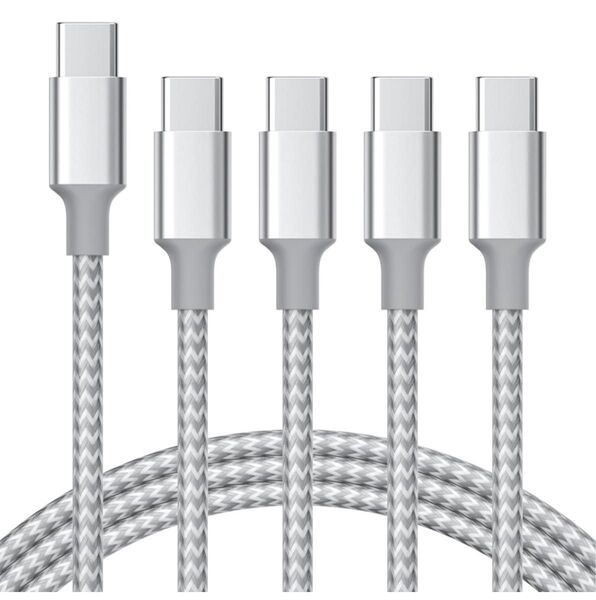 USB Type Cケーブル 4本セット【1m+1m+2m+2m】タイプc ケーブル PD対応 データ転送 高耐久ナイロン