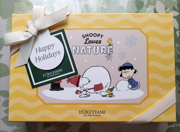 ロクシタン SNOOPY 2025 NEWYEAR スノーシア ボディクリーム & ハンドクリーム