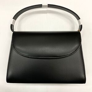 【匿名・即日発送】フォーマルバッグ ブラック 冠婚葬祭 ハンドバッグ 無地 革 高品質 卒業式 おしゃれ