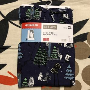 UNIQLO レーヨンリラコ XL ムーミン柄 新品未使用