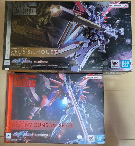 METAL ROBOT魂 メタルロボット魂 デスティニーガンダムSpecII & ゼウスシルエット ●開封品