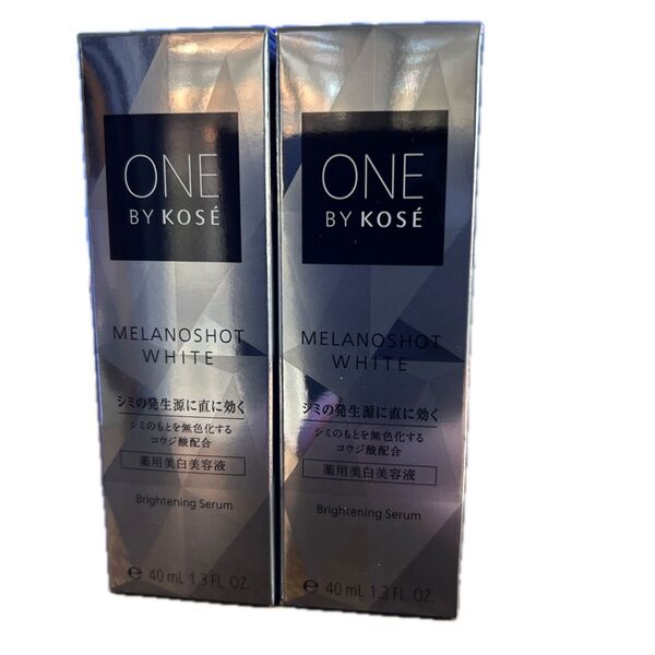 【2個セット】ONE BY KOSE メラノショット ホワイト D 40ml