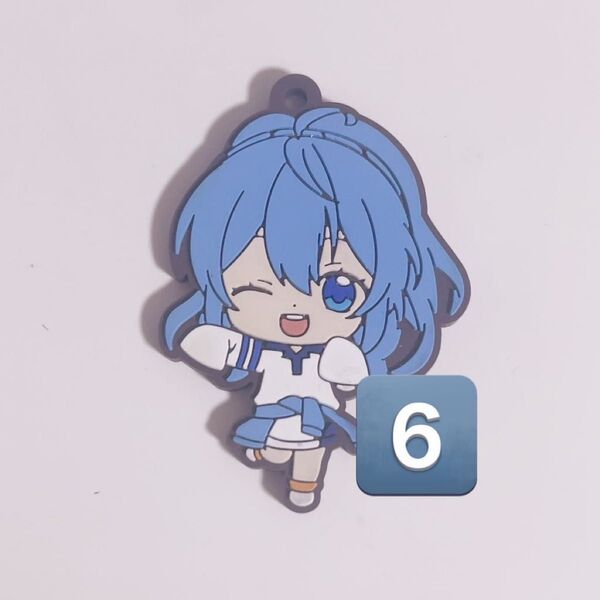 からぴち カラフルピーチ るな 第1弾ラバスト 6点