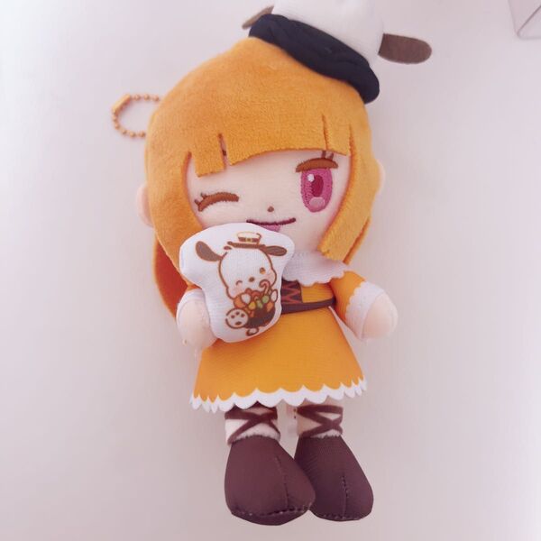 からぴち カラフルピーチ えと サンリオ ぬいぐるみ