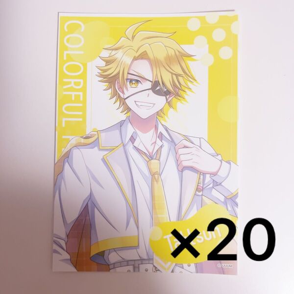 からぴち カラフルピーチ たっつん パラぴち アップ ブロマイド 20枚
