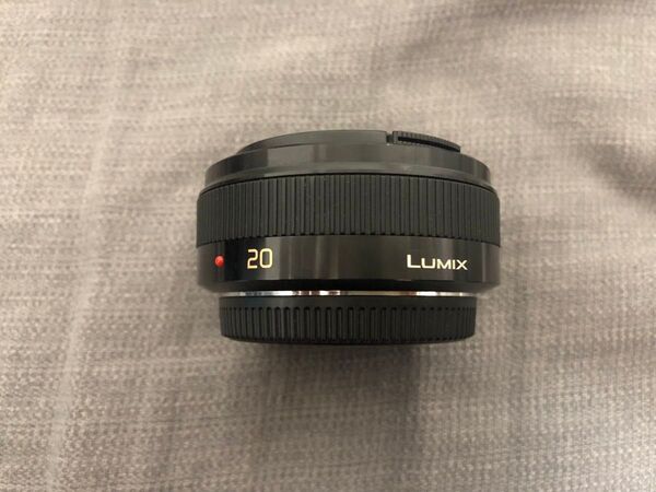 LUMIX G 20mm F1.7 II ASPH. H-H020A-K (ブラック)【箱付き】
