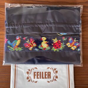 フェイラー FEILER ハイジ 上履き入れ ネイビー 学校フェイラー