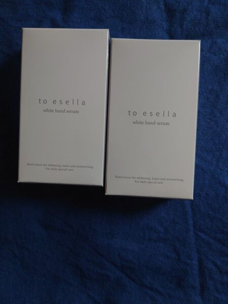 to esella ホワイトハンドセラム