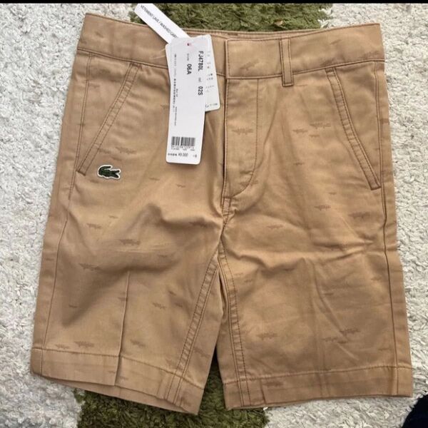 新品 ラコステ ハーフパンツ キッズ 6Aサイズ 116センチ 110 120