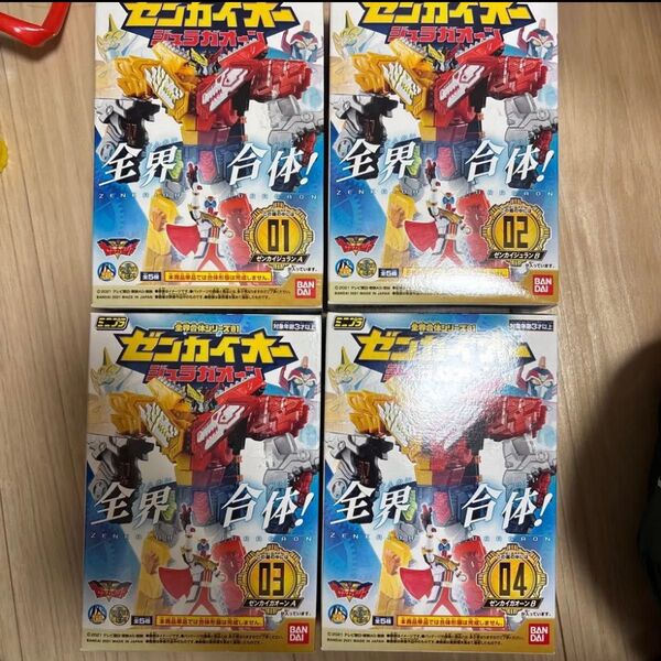 バンダイ ミニプラ ゼンカイオー ジュラガオーン 機界戦隊ゼンカイジャー 全界合体シリーズ01 ゼンカイオー ジュラガオーン