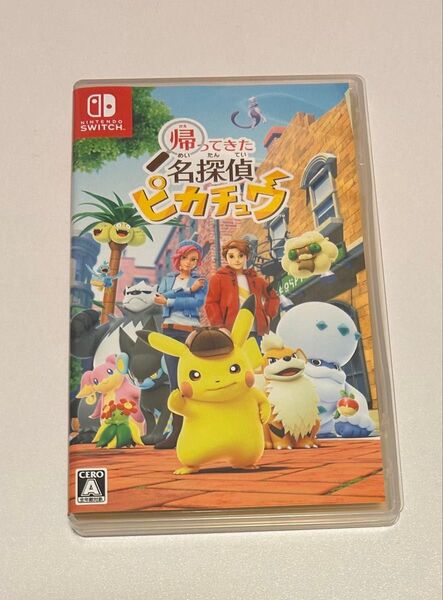 帰ってきた名探偵ピカチュウ Nintendo Switch 帰ってきた 名探偵ピカチュウ スイッチ