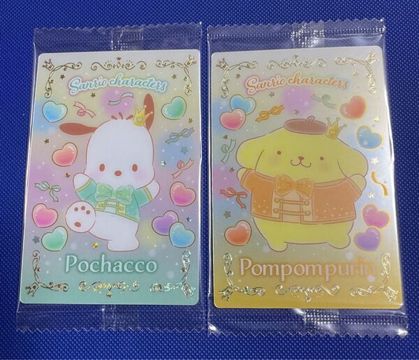 ポチャッコ&ポムポムプリン サンリオウエハースカード6 レア2枚