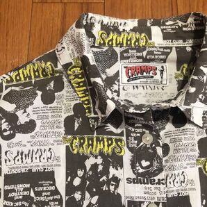 HYSTERIC GLAMOUR × THE CRAMPS ヒステリックグラマー × ザ・クランプス オーバーサイズ 長袖シャツ