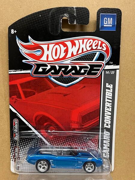 Hot Wheels Garage '69 Camaro Convertible 1/64 未使用
