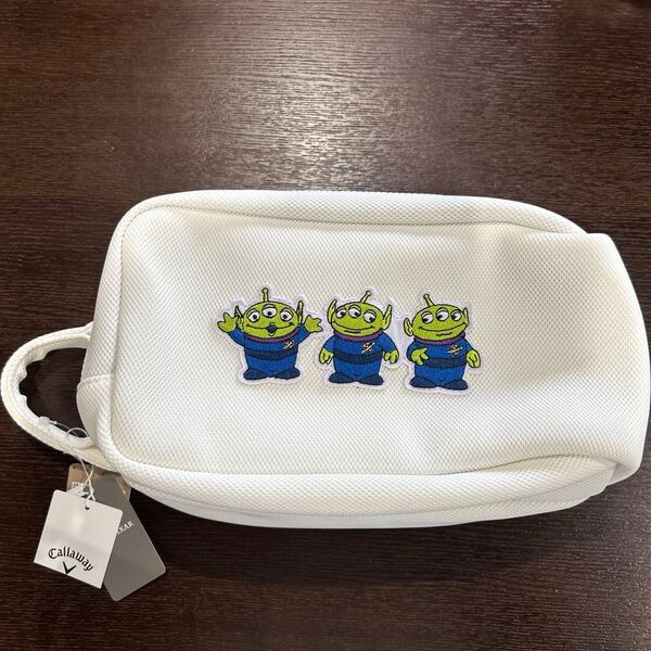 新品 Callaway ゴルフ ラウンドバッグ カートバッグ Disney PIXAR リトルグリーンメン メンズ レディース