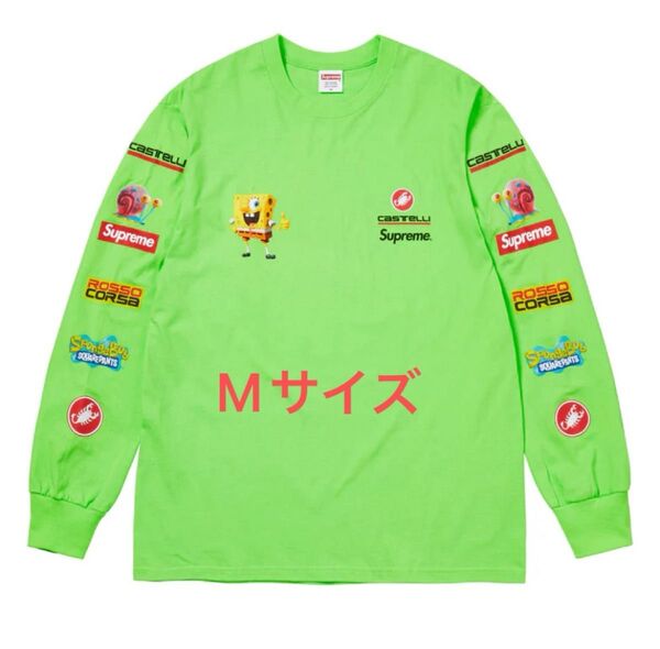 商品名:Supreme x SpongeBob Castelli Racing L/S Tee