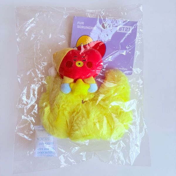 【テテ】BTS BT21 TATA テヒョン V テテ グッズ ぬいぐるみ ヘアゴム シュシュ