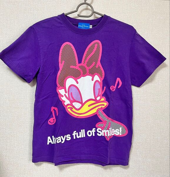 Disney デイジー 半袖Tシャツ 紫