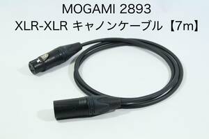 MOGAMI 2893 [XLR male -XLR female 7m] free shipping Canon microphone cable 