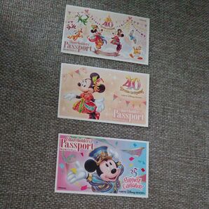 株主優待 パスポート ディズニーランド 東京ディズニーリゾート ※使用済み