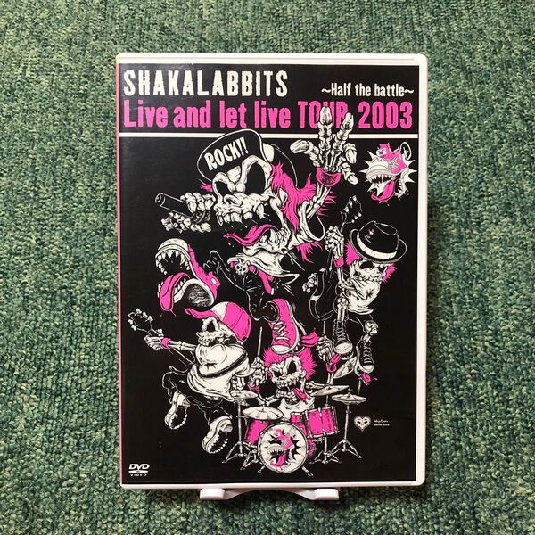 “Live and let live TOUR 2003-Half the battle-/SHAKALABBITS【DVD】