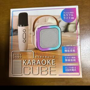 カラオケキューブ カラオケ マイク スピーカー