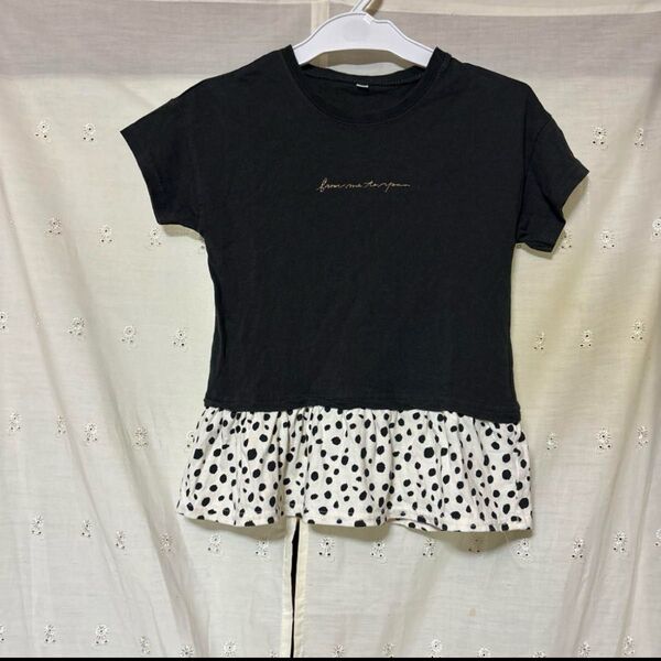 トップス Tシャツ カットソー 120 キッズ 子供服 女の子