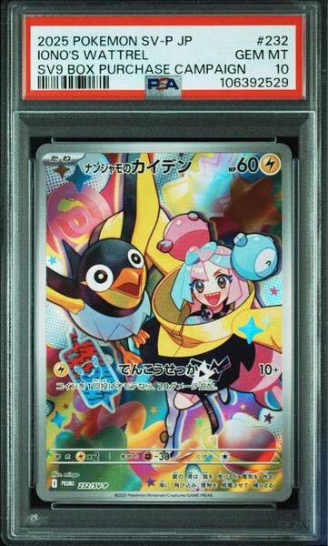 ナンジャモのカイデン プロモ psa10