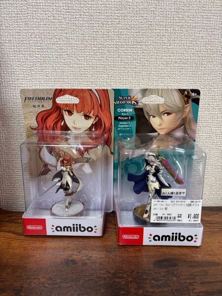 amiibo セリカ カムイ2P ファイアーエムブレム アミーボ