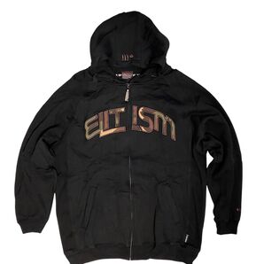 リバースウィーブ ジップアップ パーカー ラグラン XL サイズELITISM エリティズム 新品未使用品