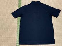 lecoqsportif/ルコック ゴルフ 半袖ジップシャツ L ブラック_画像5