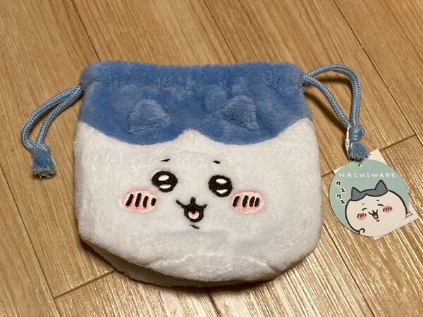 ちいかわ ハチワレ フェイス巾着