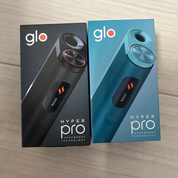 glo HYPER pro ブルー・ブラック 2台セット