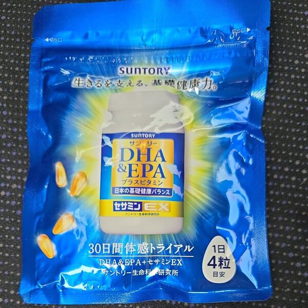 サントリー DHA&EPA プラスビタミン セサミンEX 120粒