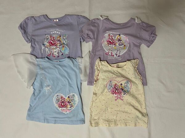しまむら わんだふるプリキュア Tシャツ 半袖 110cm