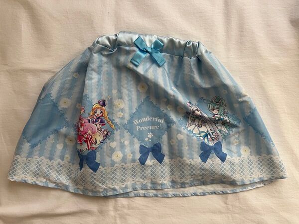 わんだはふるプリキュア キッズスカート 110cm
