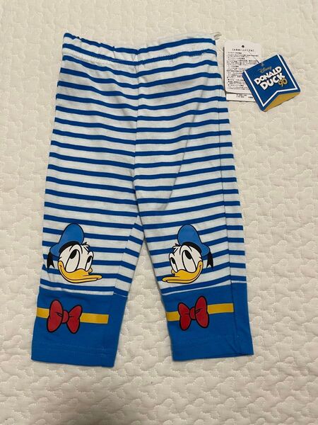 【明日消去のため最終値下げ】ドナルド ベビー レギンス 90cm ズボン ハーフパンツ 子供服 春服 春コーデ 夏服 夏コーデ